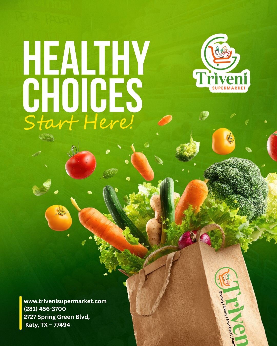 Triveni Supermarket and Restaurant in Katy