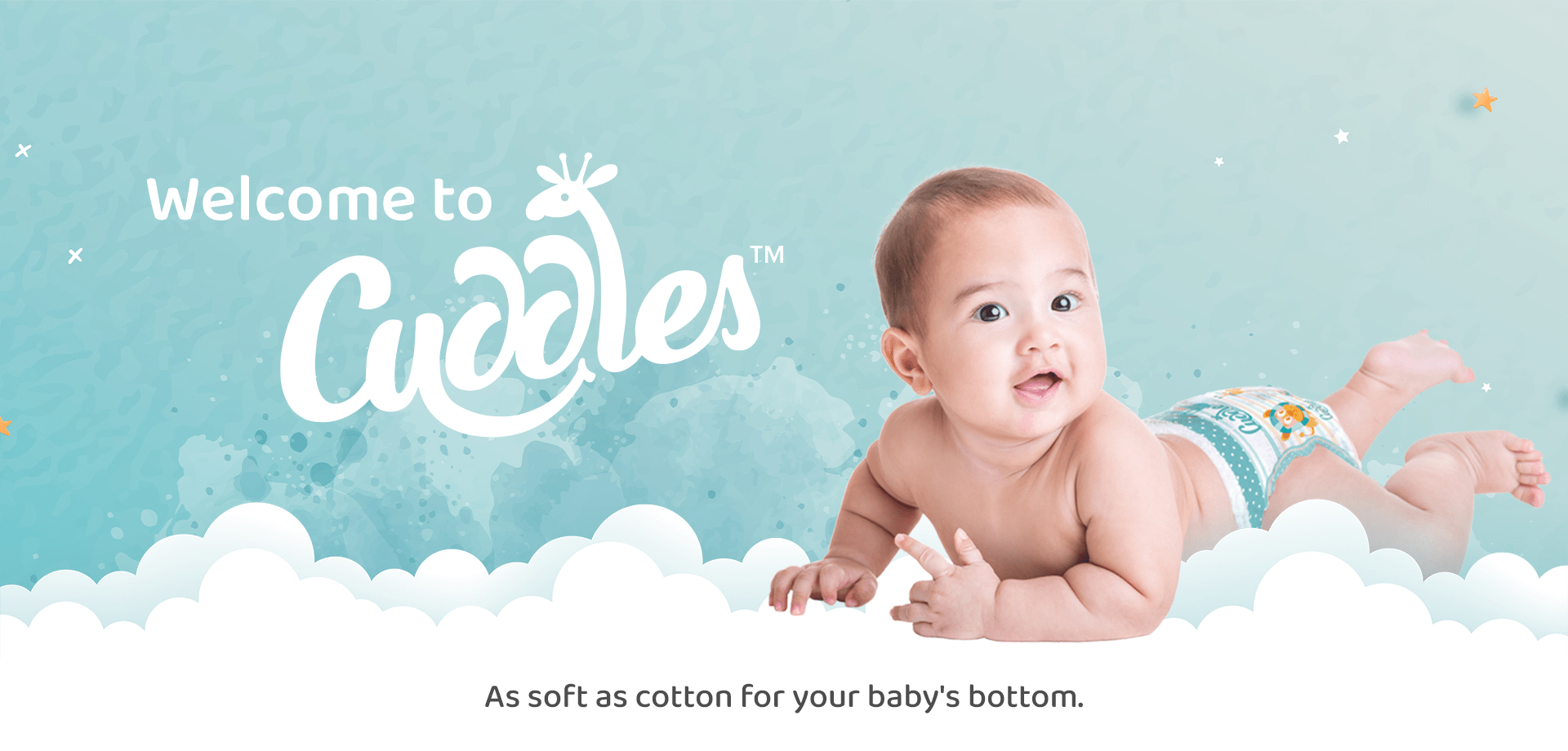 Buy Premium Baby Diapers Online in India | Cuddles Baby Care