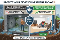 AquaResist – Leaky Wet Damp Basement Waterproofing, Drain W &hellip;