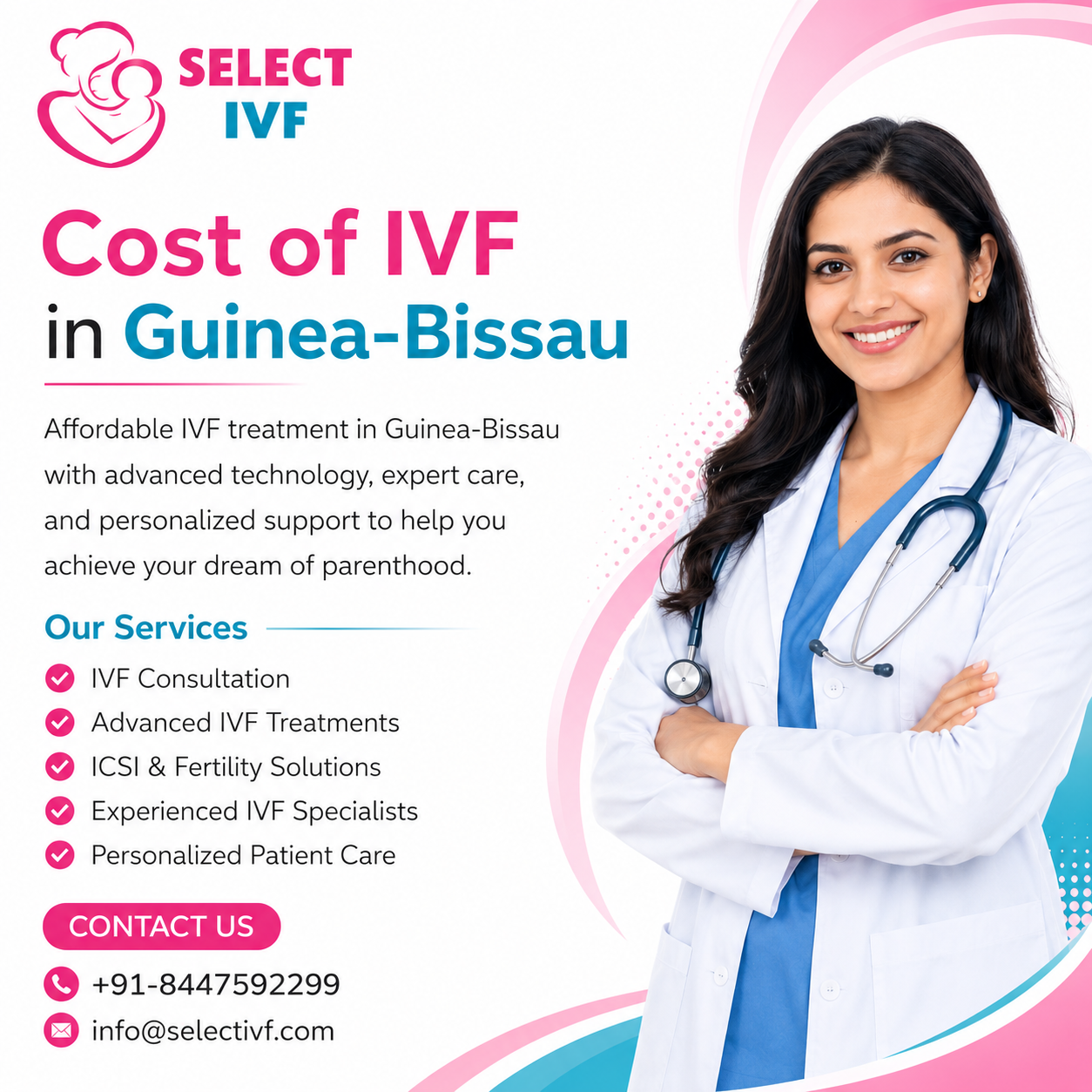 Cost of IVF in Guinea-Bissau