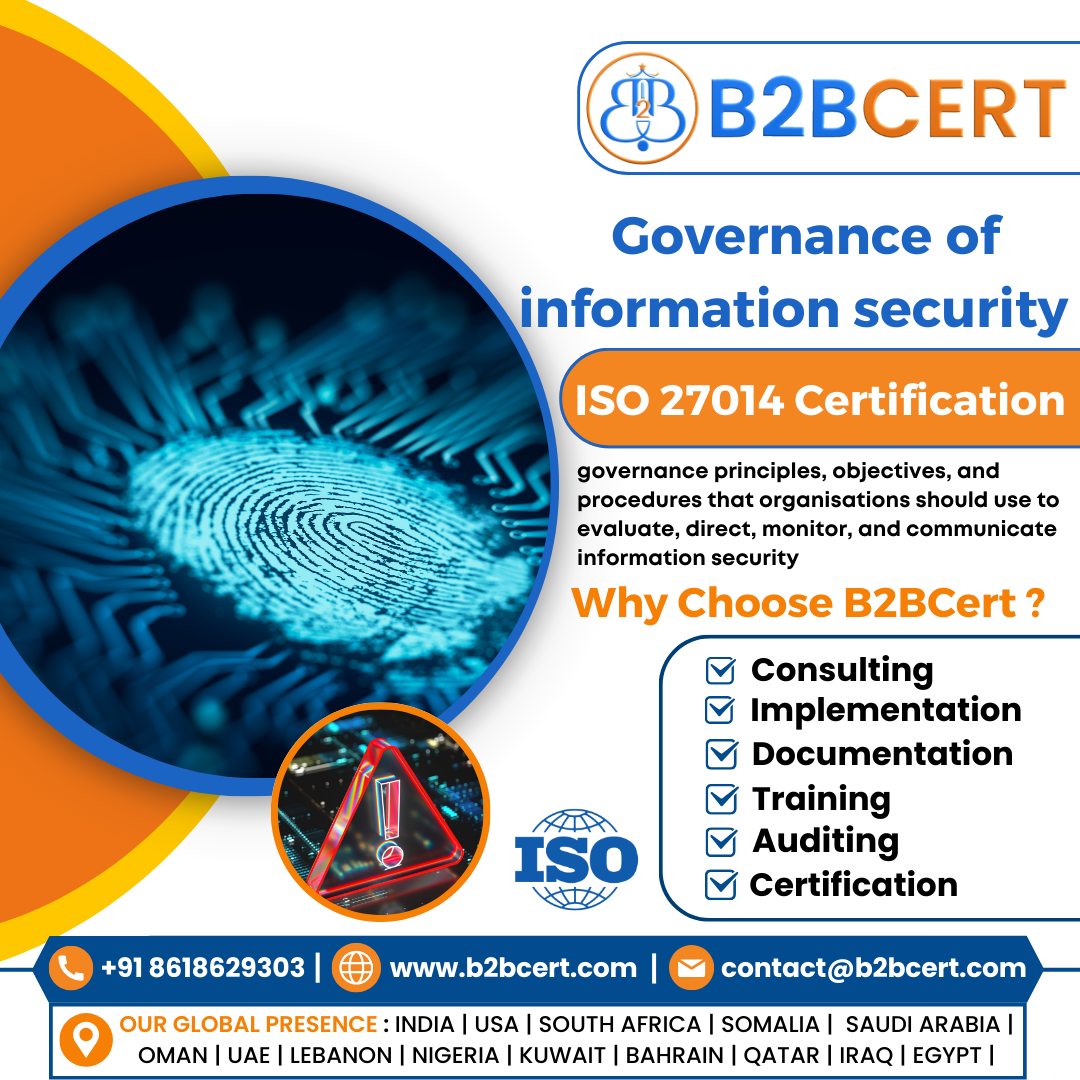 ISO 27014 Certification Services in New York
