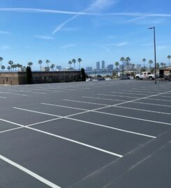 Parking Lot Striping of Long Beach