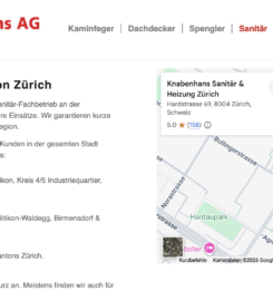 Gebr. Knabenhans AG – Sanitär Zürich
