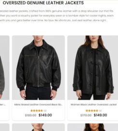 full grain cowhide leather jacket | LJB