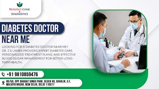 Sugar Doctor Near Me | Dr. J S Lamba M.D (Med) Diabetologist