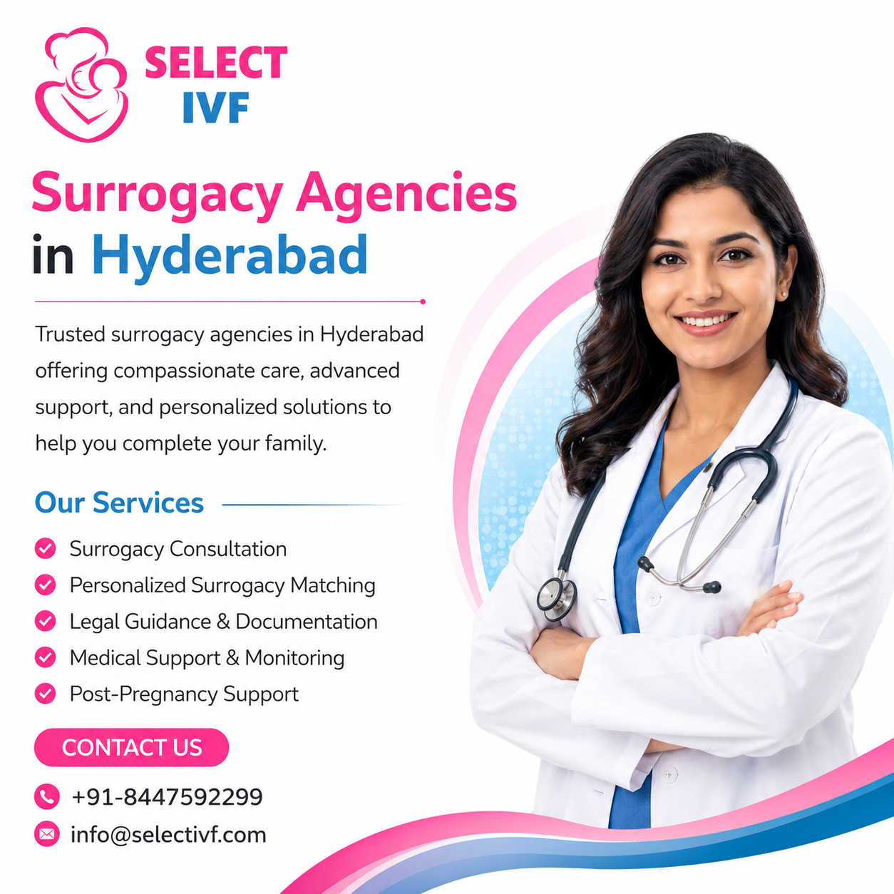 Surrogacy Agencies in Hyderabad