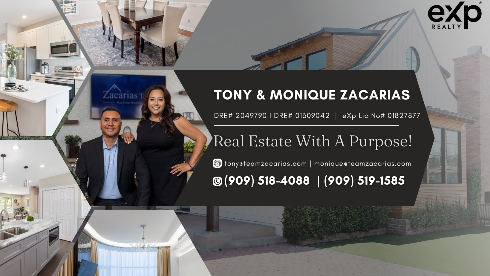 Tony and Monique Zacarias Real Estate