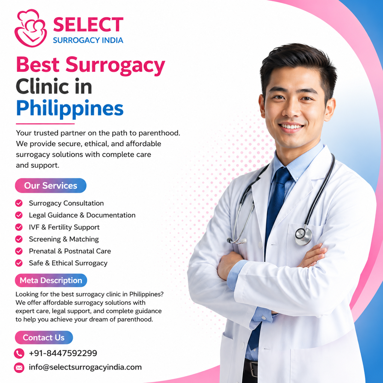 Best Surrogacy Clinic in Philippines