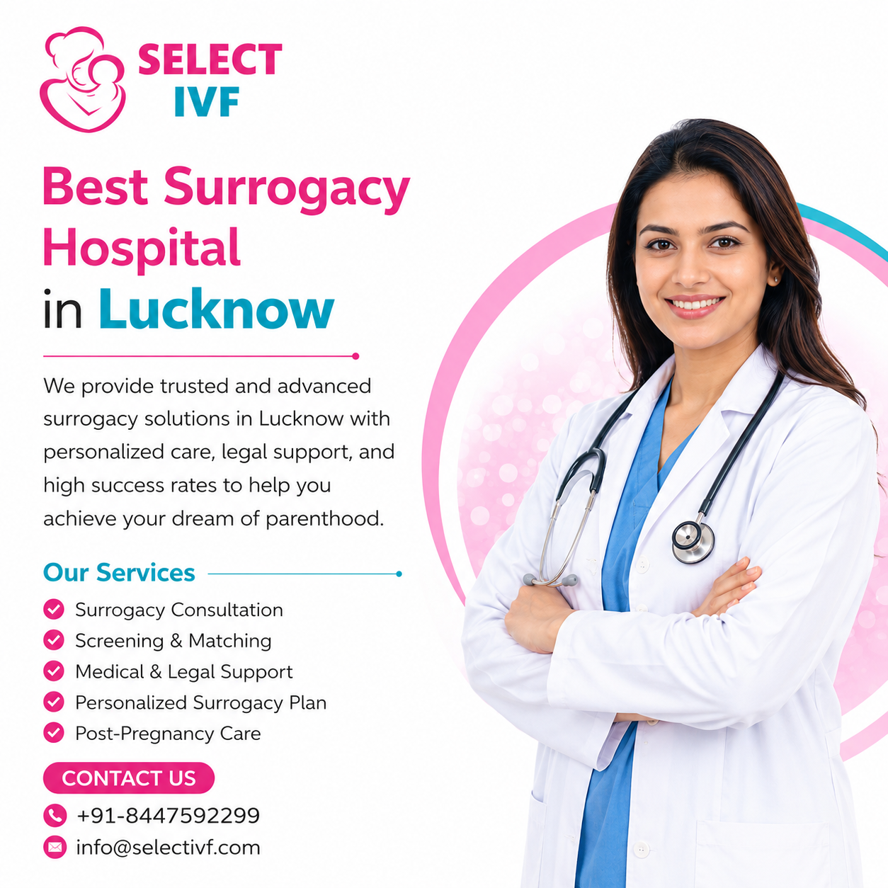 Best Surrogacy Hospital in Lucknow