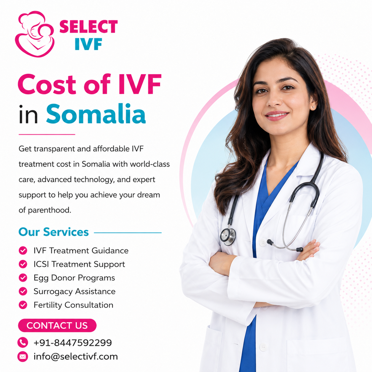 Cost of IVF in Somalia