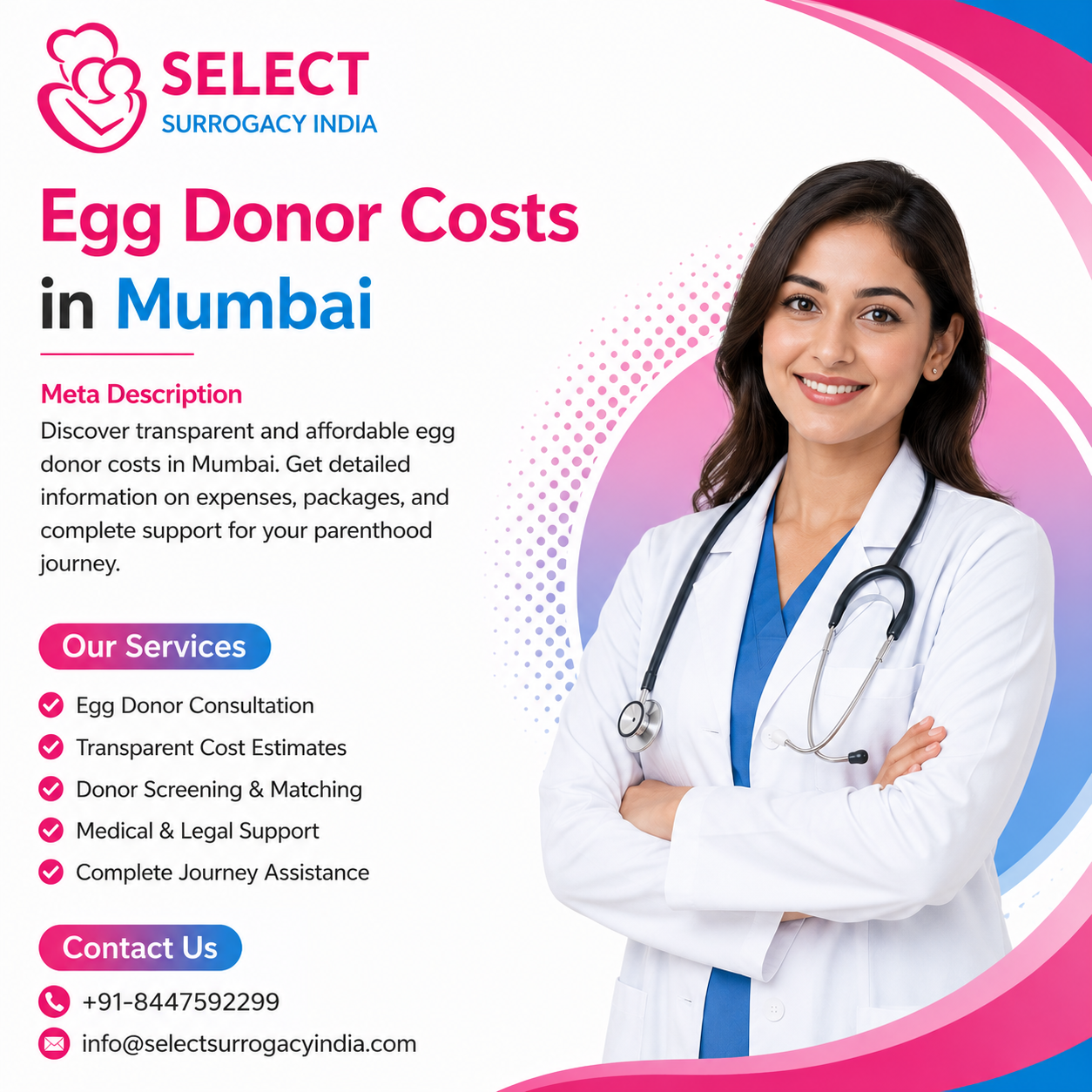 Egg Donor Costs in Mumbai