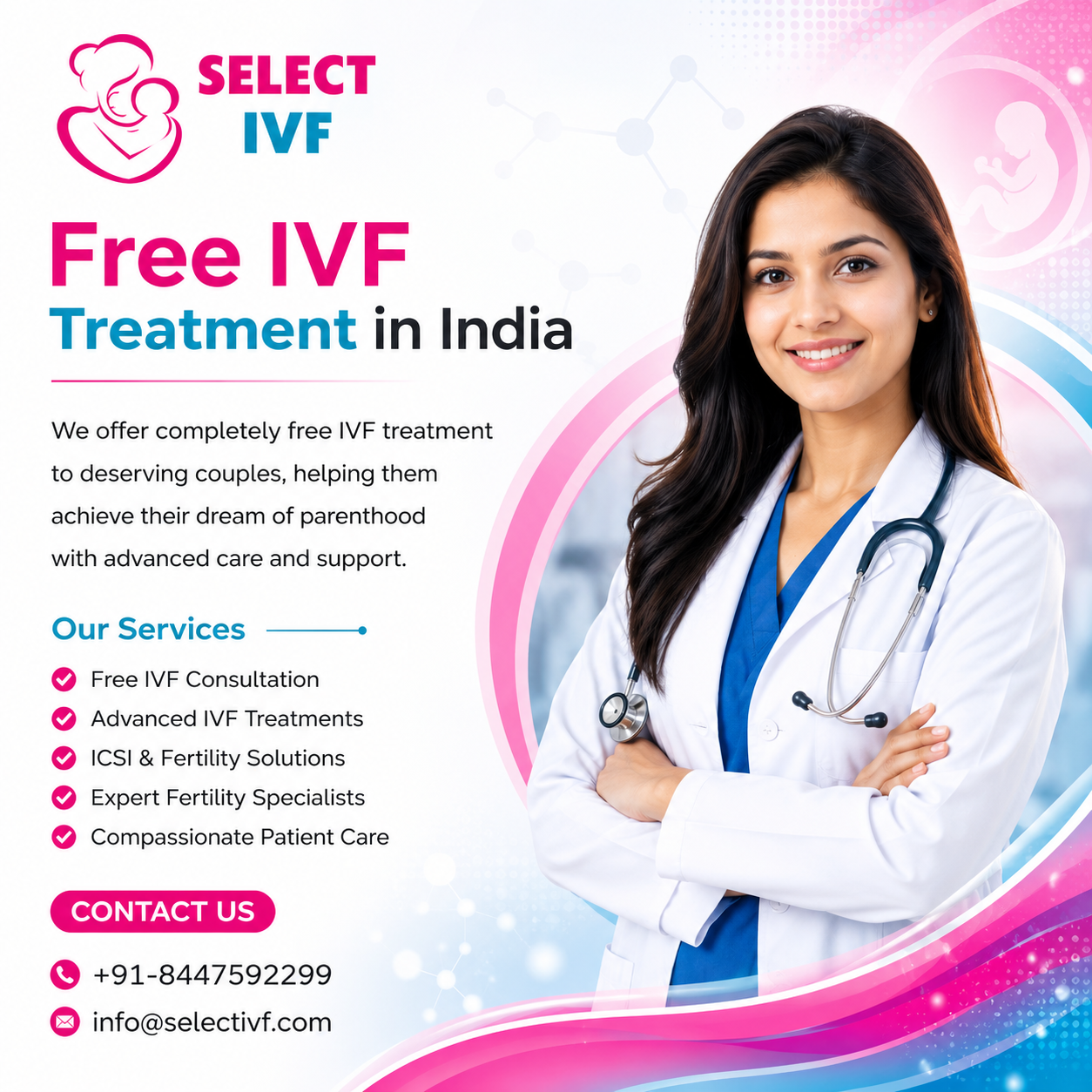 Free IVF Treatment in India