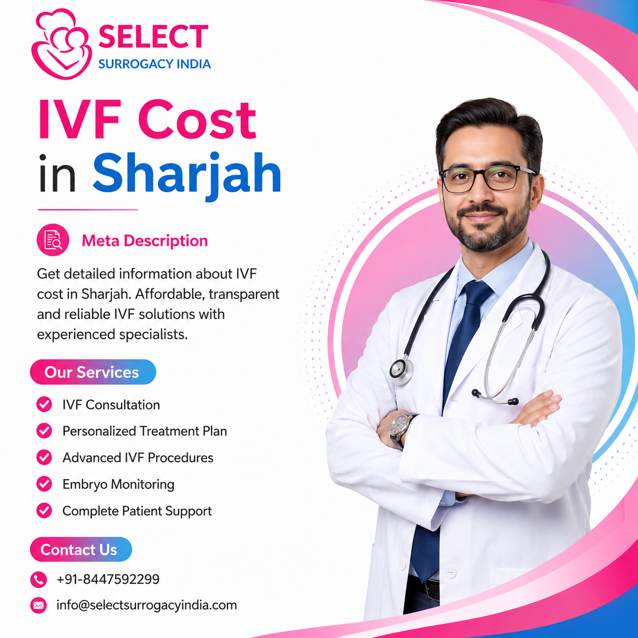 IVF Cost in Sharjah