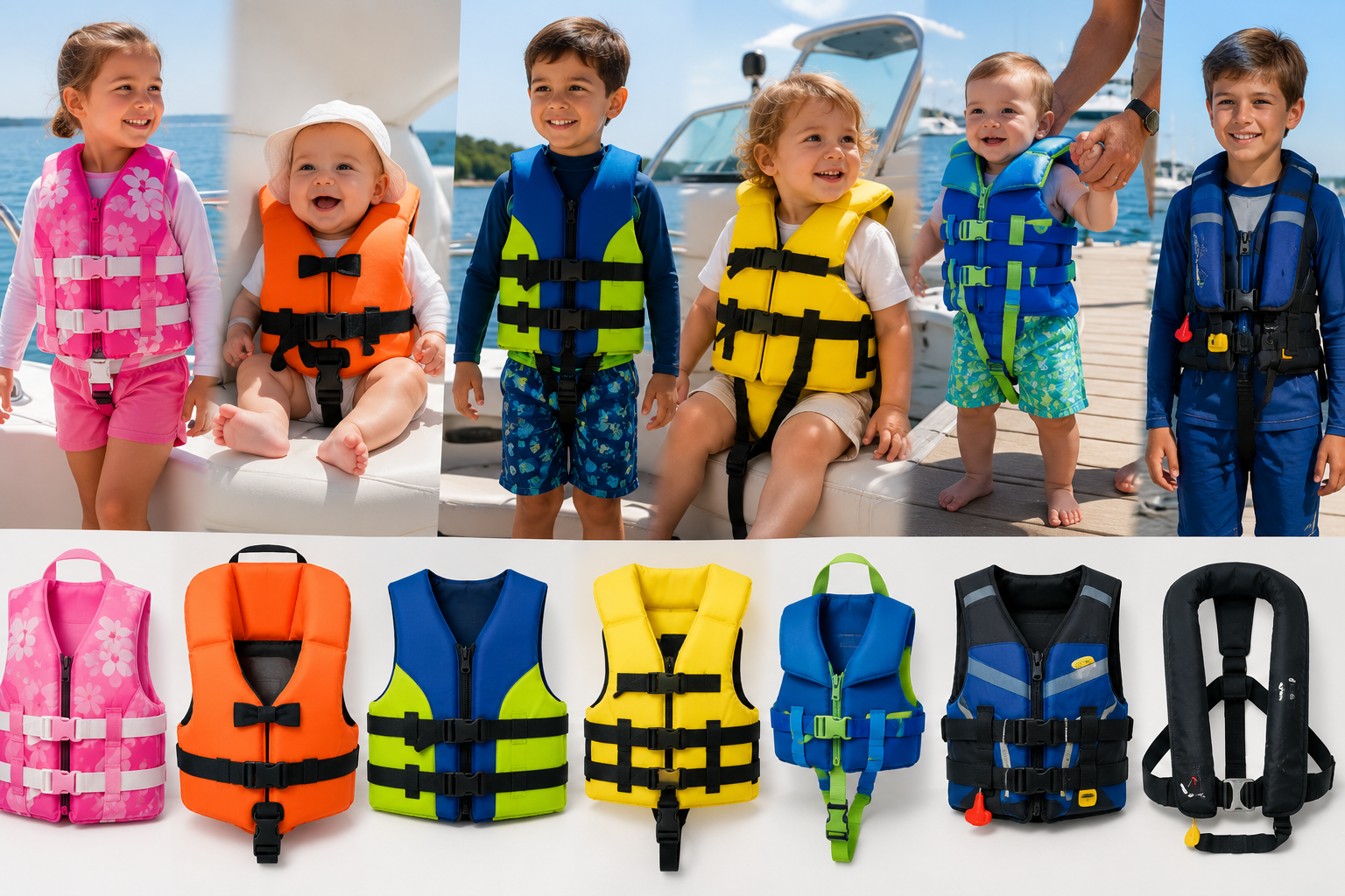Baby Life Jacket Boat for Comfortable Marine Safety