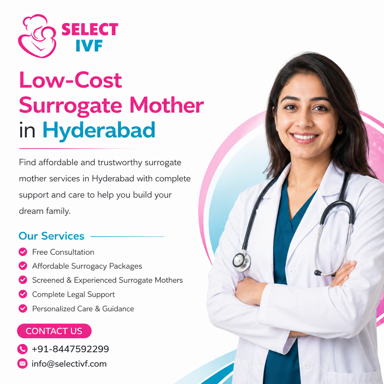 Low-Cost Surrogate Mother in Hyderabad