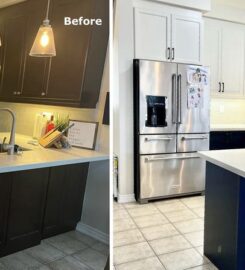 Paint Squad Cabinet Refinishing