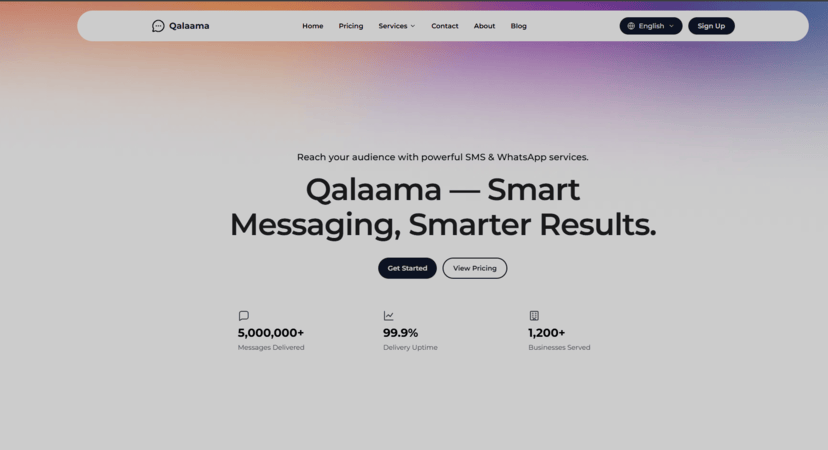 Qalaama – Bulk SMS Provider in Saudi Arabia
