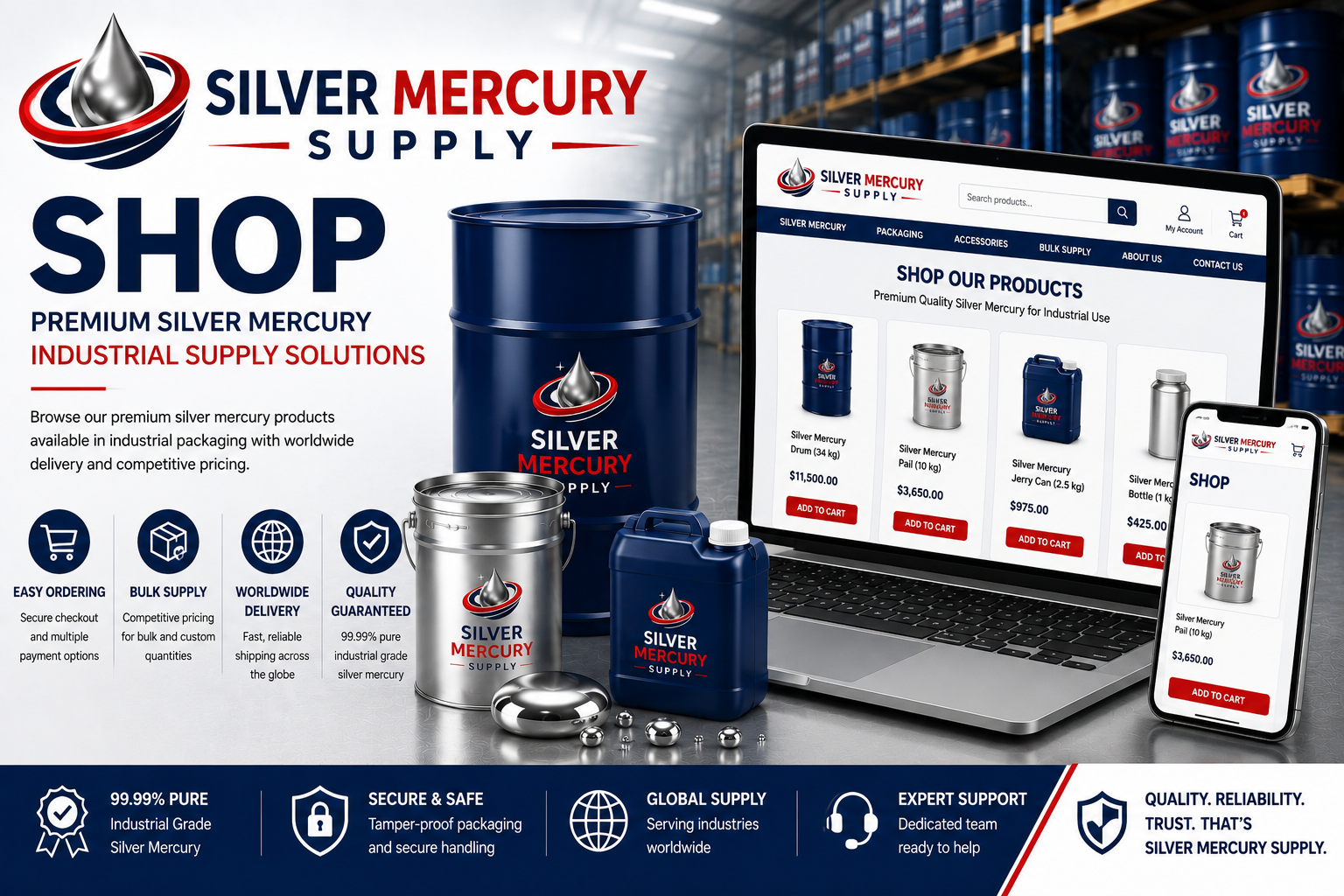 Silver Mercury supplier