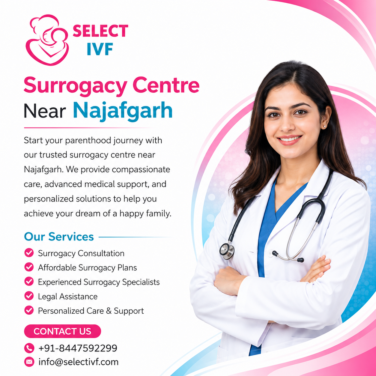 Surrogacy Centre Near Najafgarh