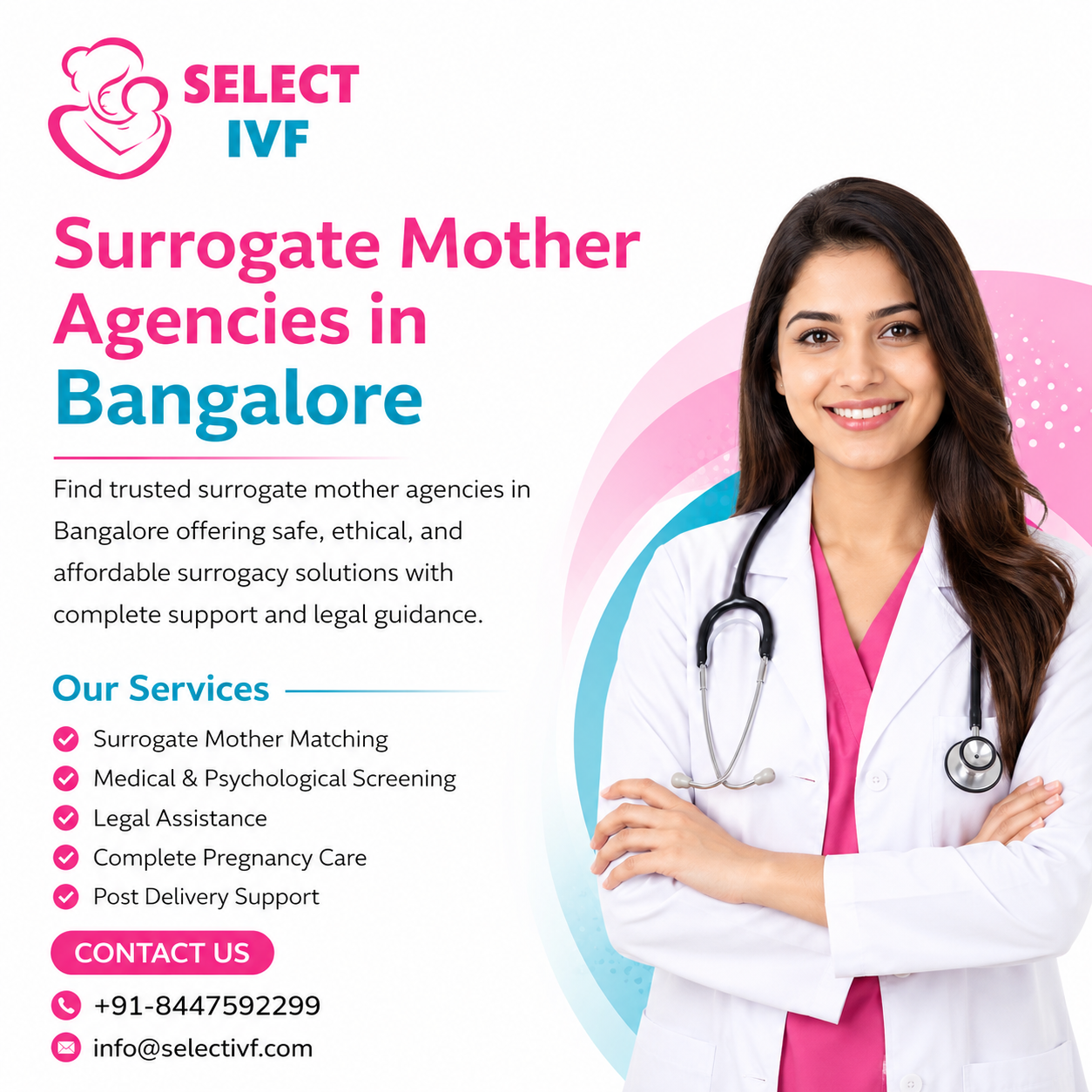 Surrogate Mother Agencies in Bangalore