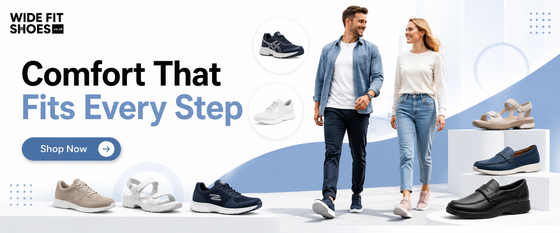 Wide Fit Shoes