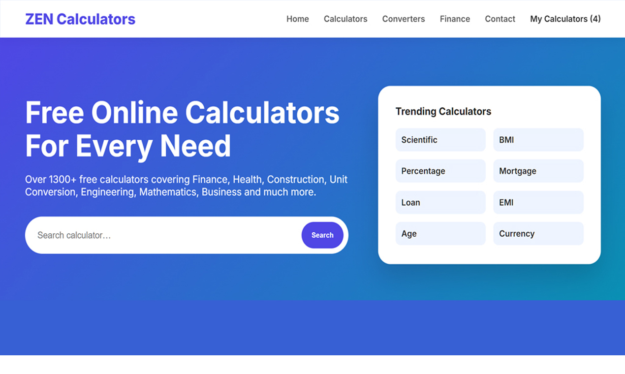 ZEN Calculators