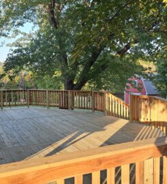 Tiller Fence and Deck