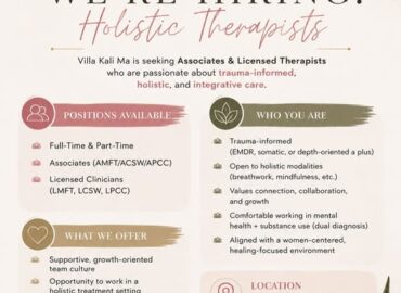 Villa Kali Ma Holistic Rehab For Women in San Diego