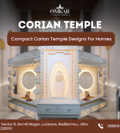 Omkar Temple Studio – Marble & Corian Home Temple