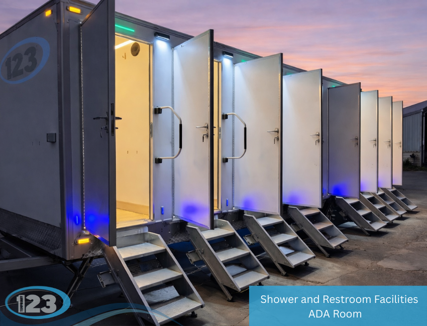 Mobile Shower Trailer Rental