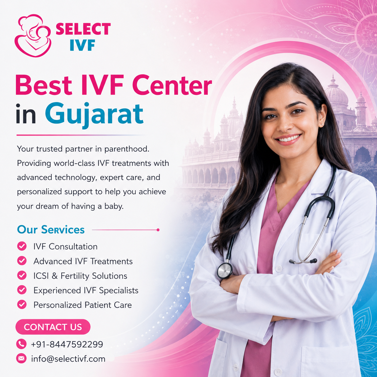 Best IVF Center in Gujarat