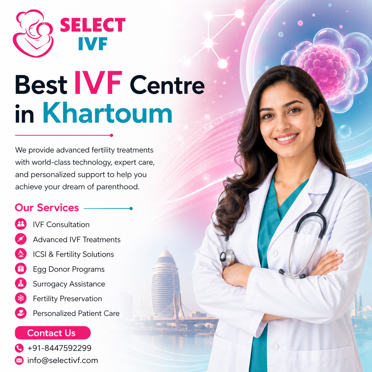 Best IVF Centre in Khartoum