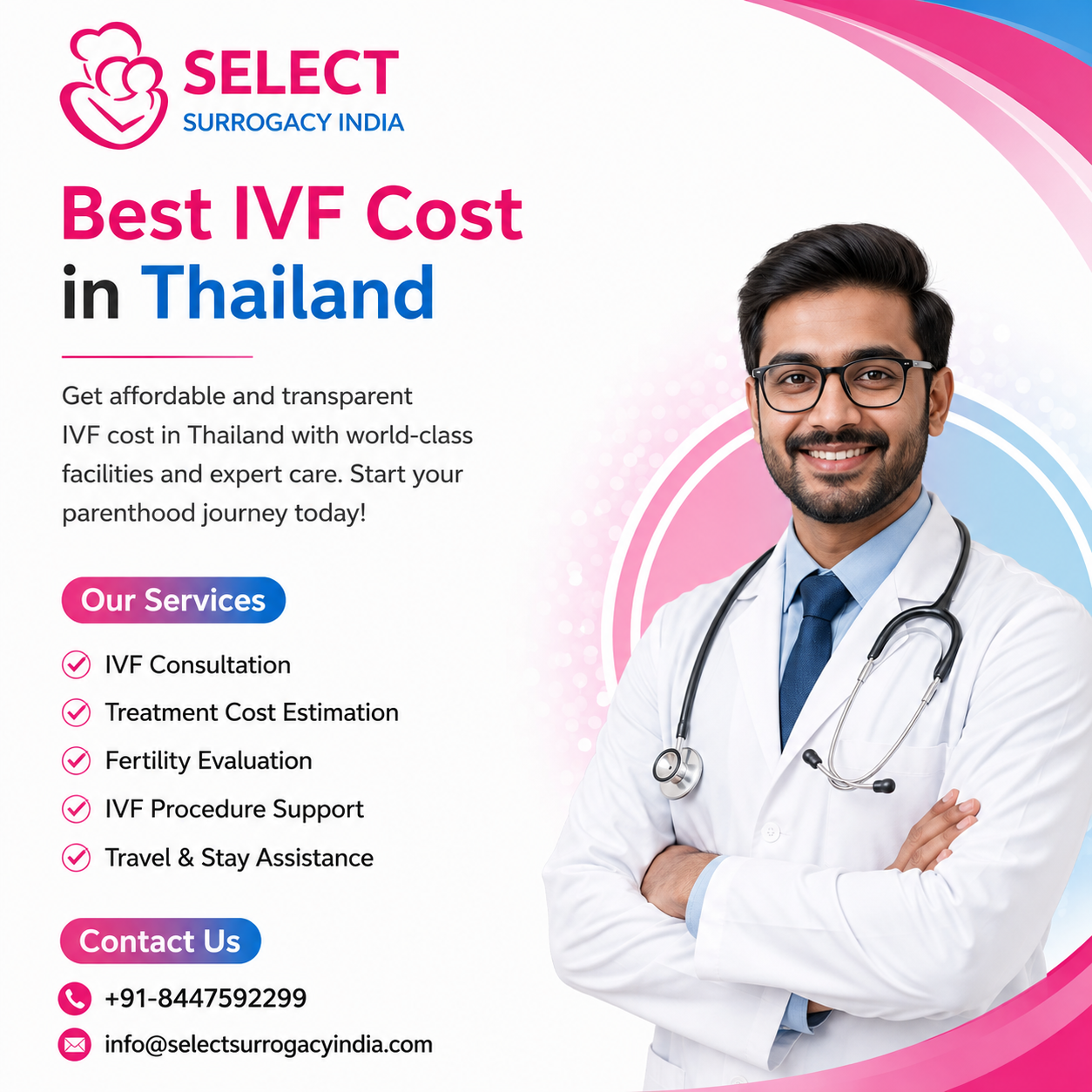 Best IVF Cost in Thailand