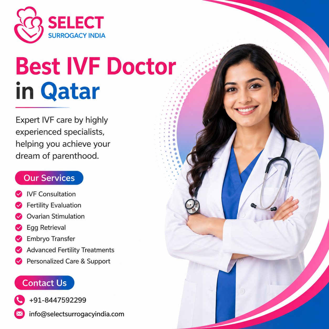 Best IVF Doctor in Qatar