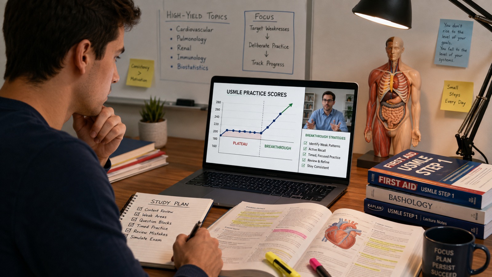 Dedicated Prep – USMLE Step 1 & Step 2 Tutoring
