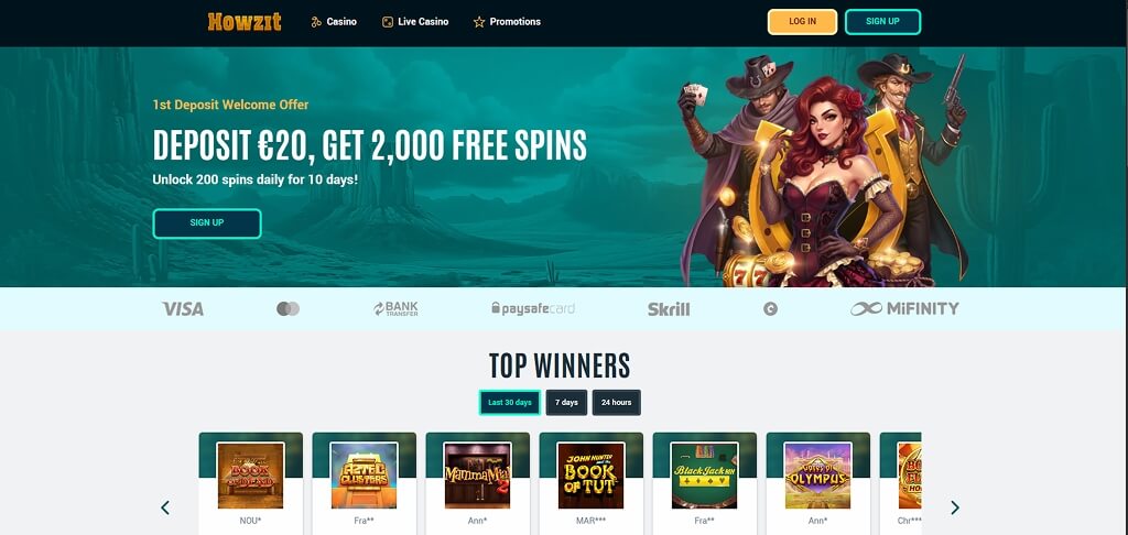 Discover the Excitement of Howzit Casino United Kingdom Today!