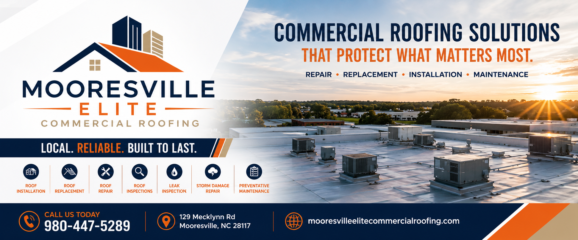 Warehouse & Distribution Center Roofing in Mooresville, NC