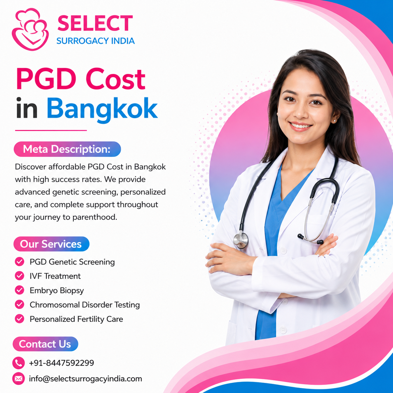 PGD Cost in Bangkok