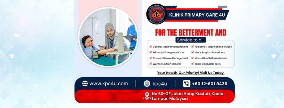 Health Screening in Malaysia​ – Klinik Primary Care 4U