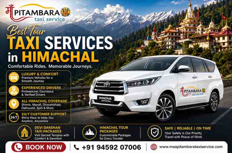 Maa Pitambara Taxi Service | Taxi & Cab Rental Kangra