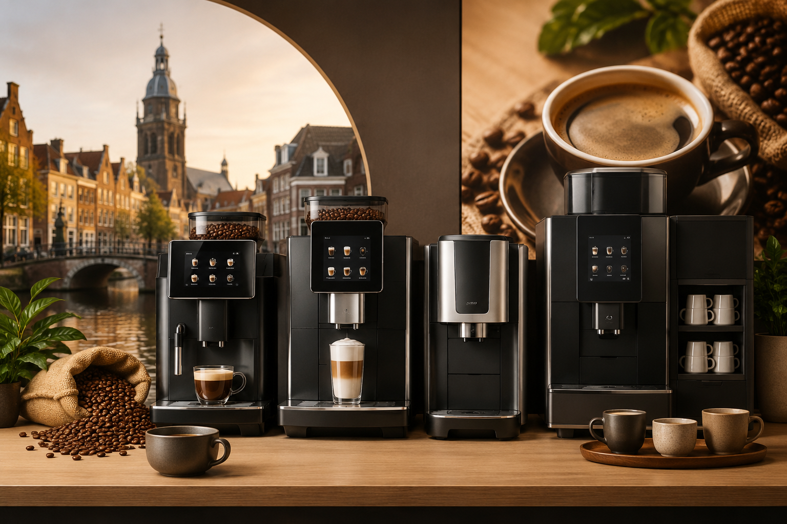Koffieautomaat Leiden