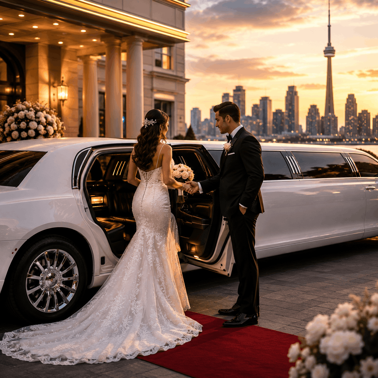 Aroma Limo – Luxury Wedding Limousine Service