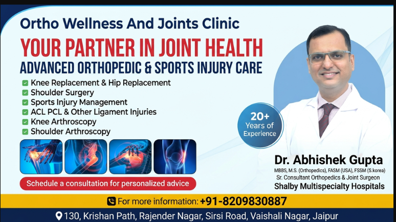 Total Knee Replacement Jaipur – Dr Abhishek Gupta