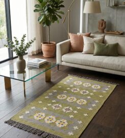 Handmade Kilim Rugs Woven in Rajasthan, Shipped Worldwide