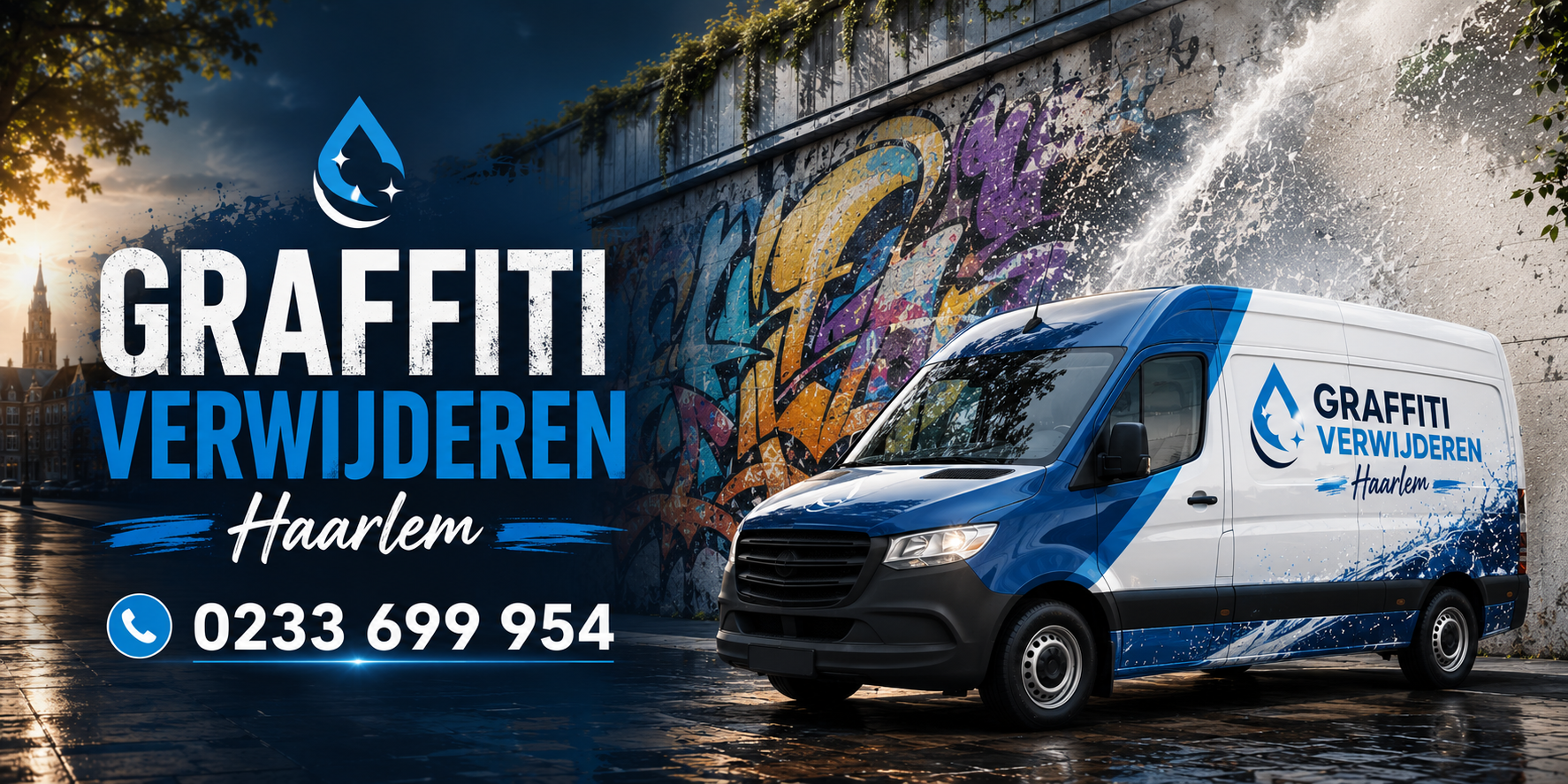 Graffiti verwijderen Haarlem