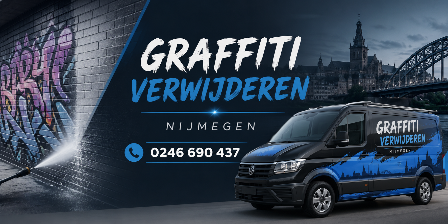 Graffiti verwijderen Nijmegen
