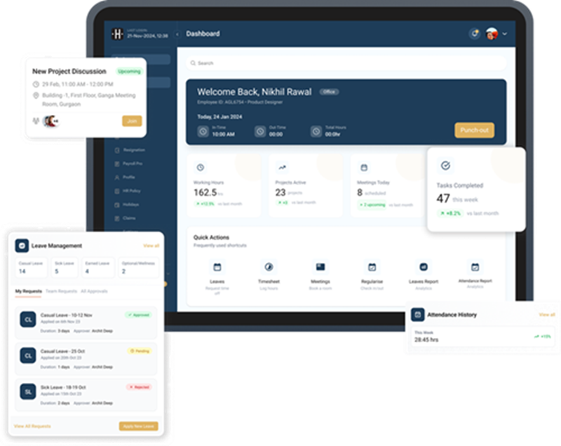 Enviro.H HRMS Company Management Software