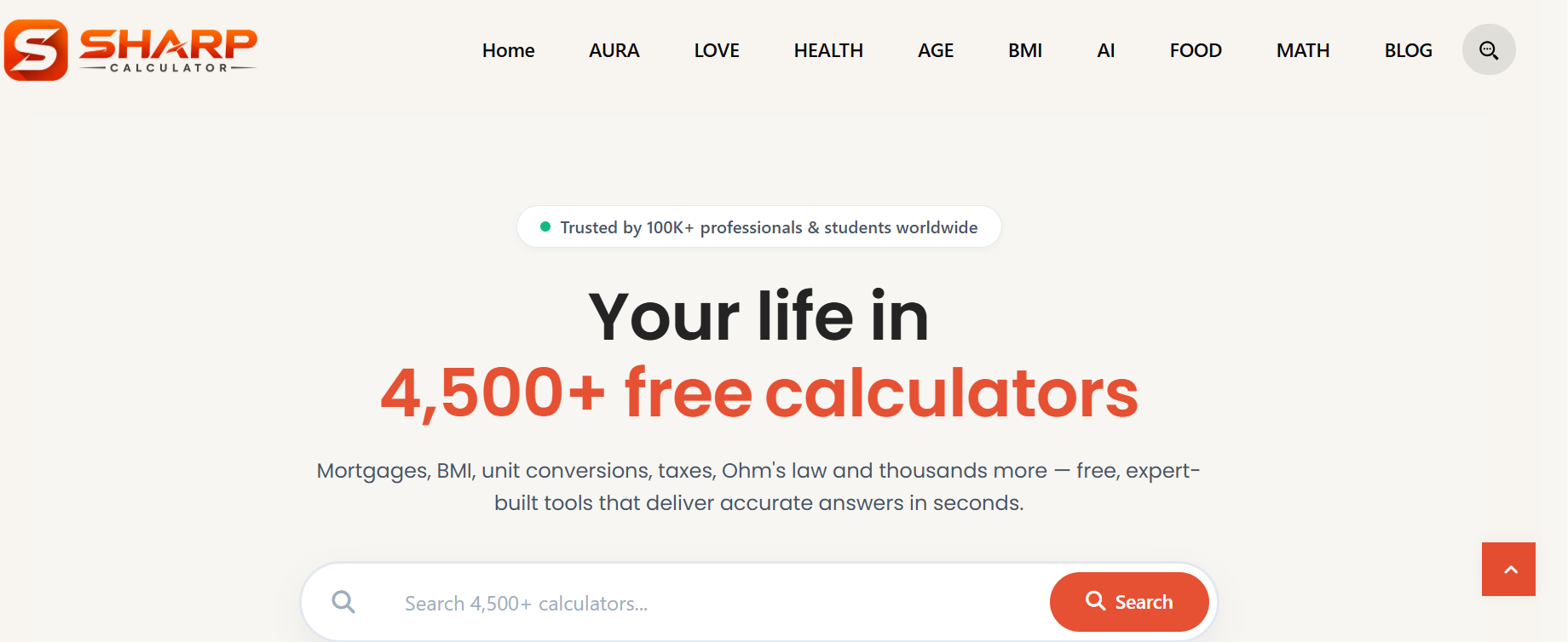 Sharp Calculator