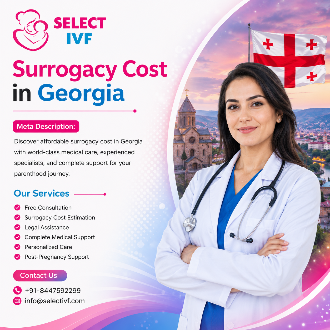 Surrogacy Cost in Georgia