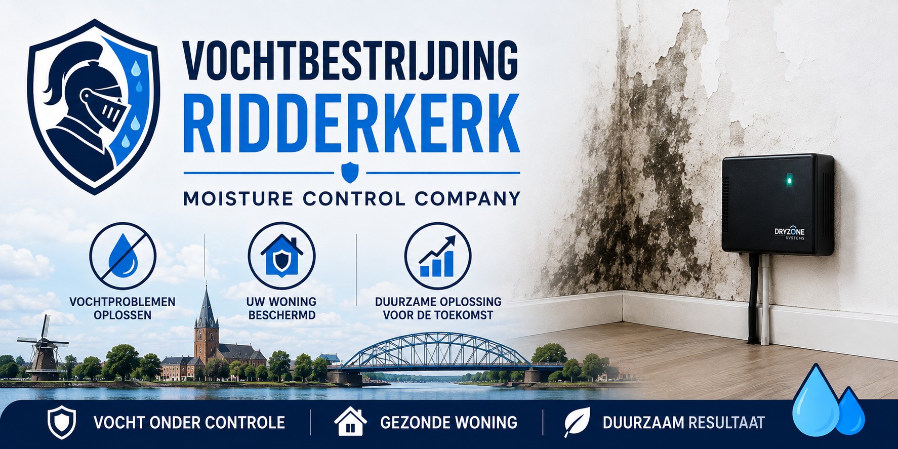 Vochtbestrijding Ridderkerk